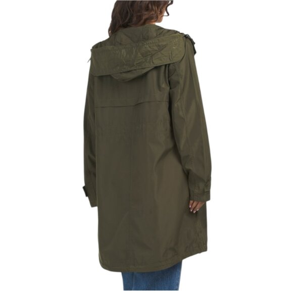 SAM EDELMAN Rain Anorak With Wide Hood - Picture 2 of 2